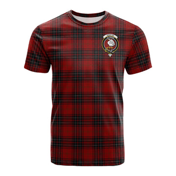 Wemyss Tartan T-Shirt with Family Crest