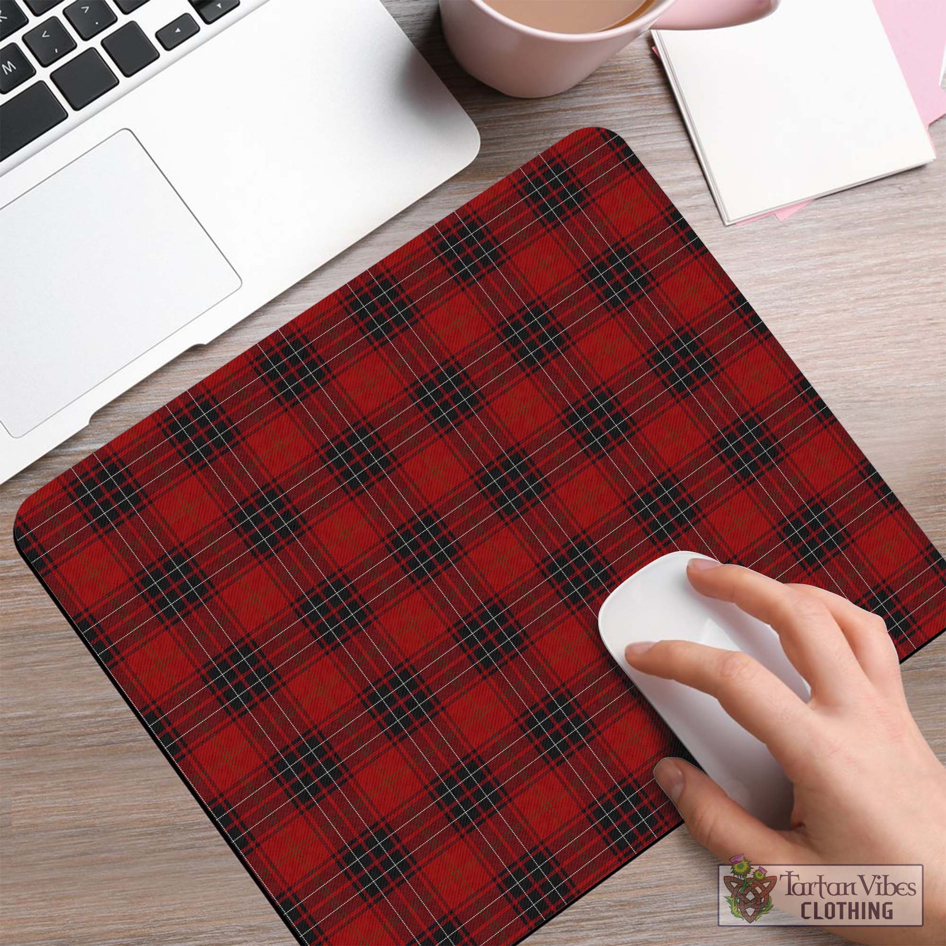 Tartan Vibes Clothing Wemyss Tartan Mouse Pad