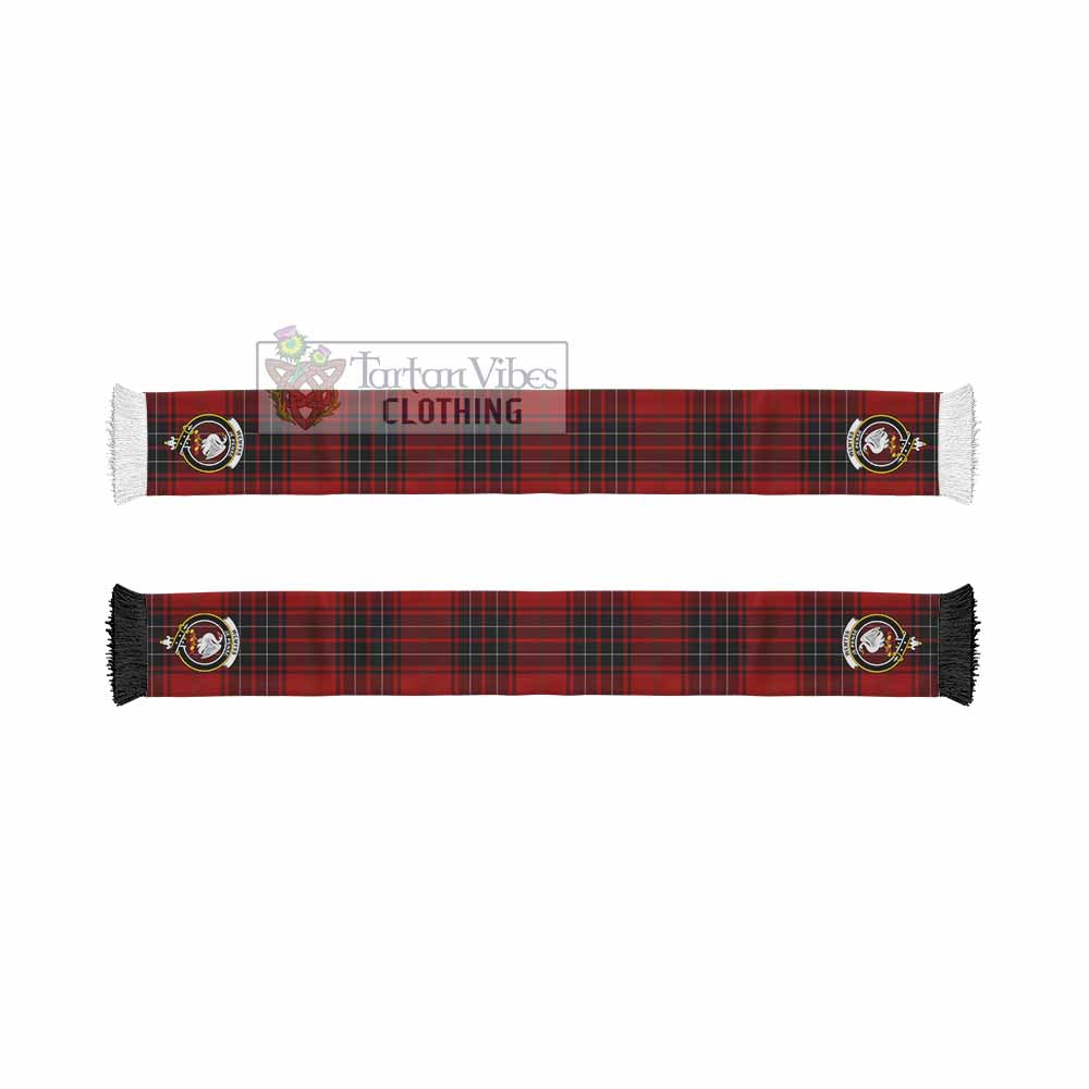 Tartan Vibes Clothing Wemyss Tartan Ruffneck Scarf with Family Crest