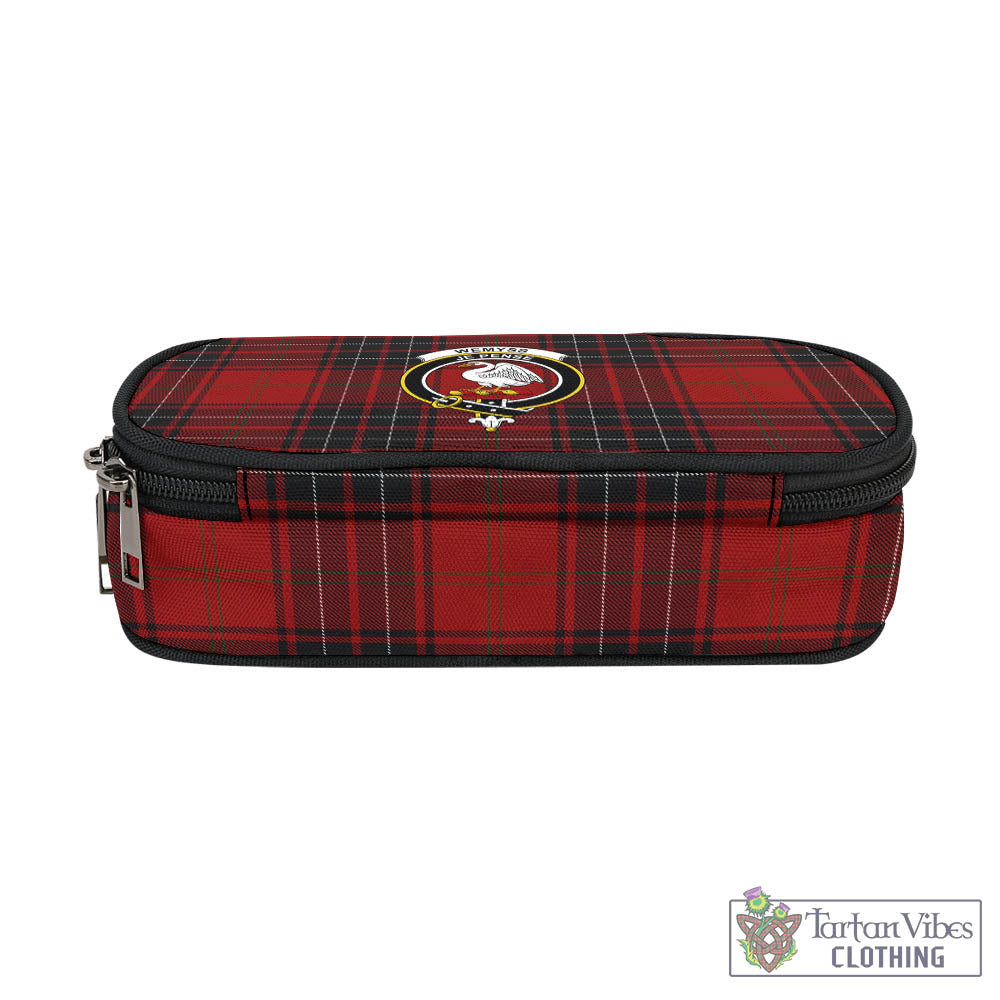 Tartan Vibes Clothing Wemyss Tartan Pen and Pencil Case with Family Crest