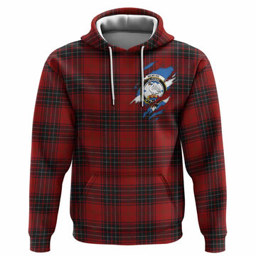 Wemyss Clan Crest In Me Tartan Hoodie Scotland Flag Style