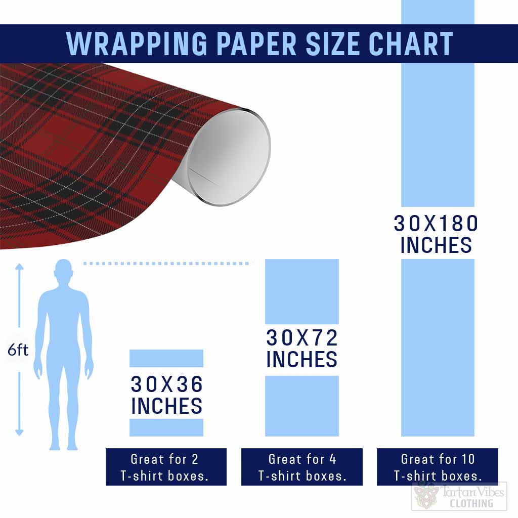 Wemyss Classic Tartan Wrapping Paper, Classic Scottish Plaid Gift Wrap