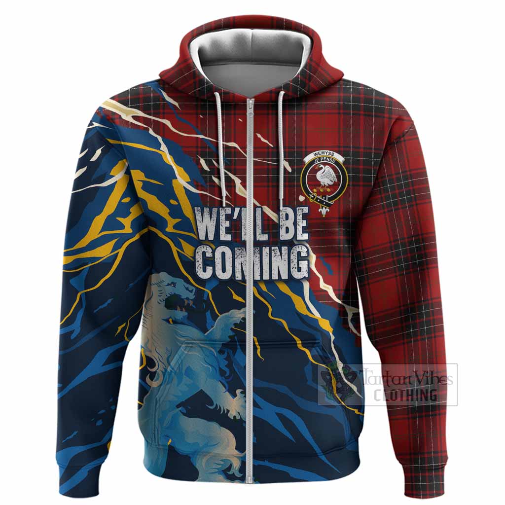 Wemyss Scotland Tartan Hoodie WC2026 Football - We'll Be Coming
