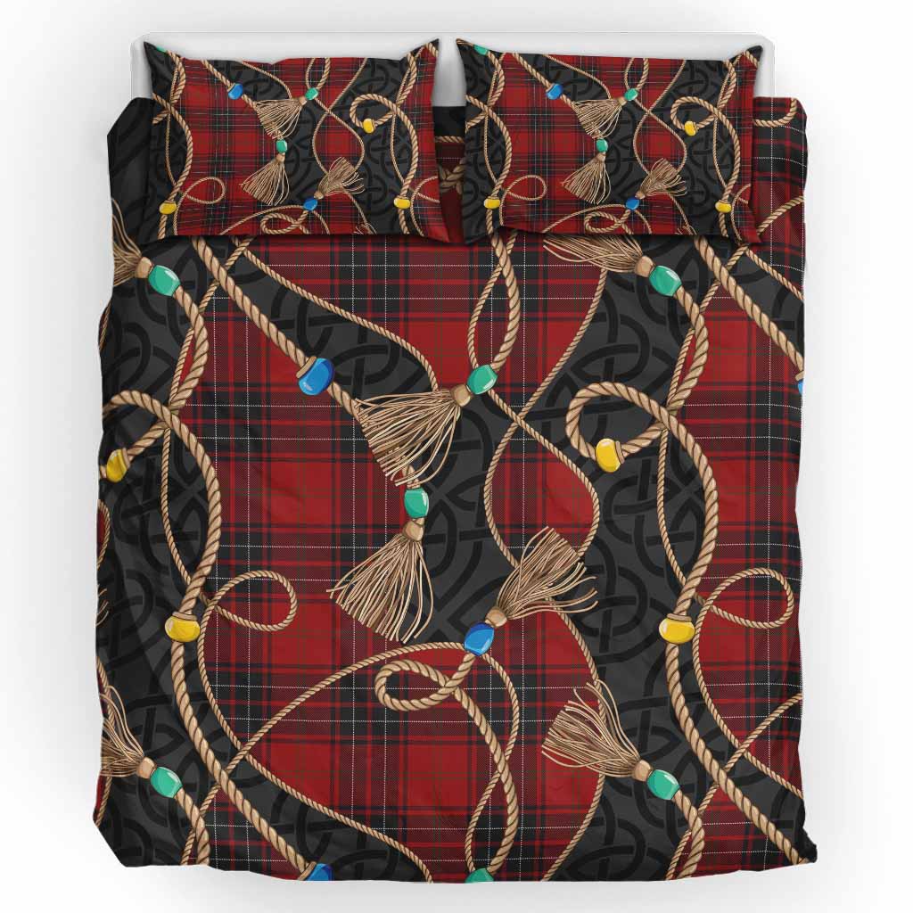Wemyss Scottish Tartan Twisted Ropes Stylized Bedding Set UK Bedding Set UK King 91*87 inch - Tartan Vibes Clothing
