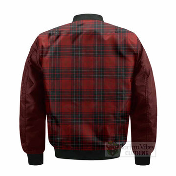 Wemyss Tartan Accent Bomber Jacket with Family Crest