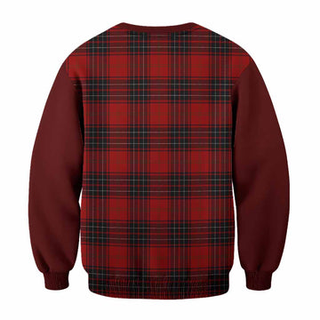 Wemyss Tartan Accent Sweatshirt with Family Crest