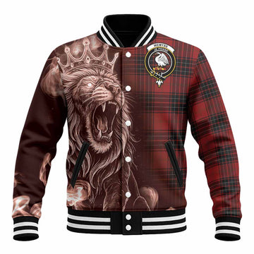 Wemyss Tartan Baseball Jacket Roaring Lion Heritage