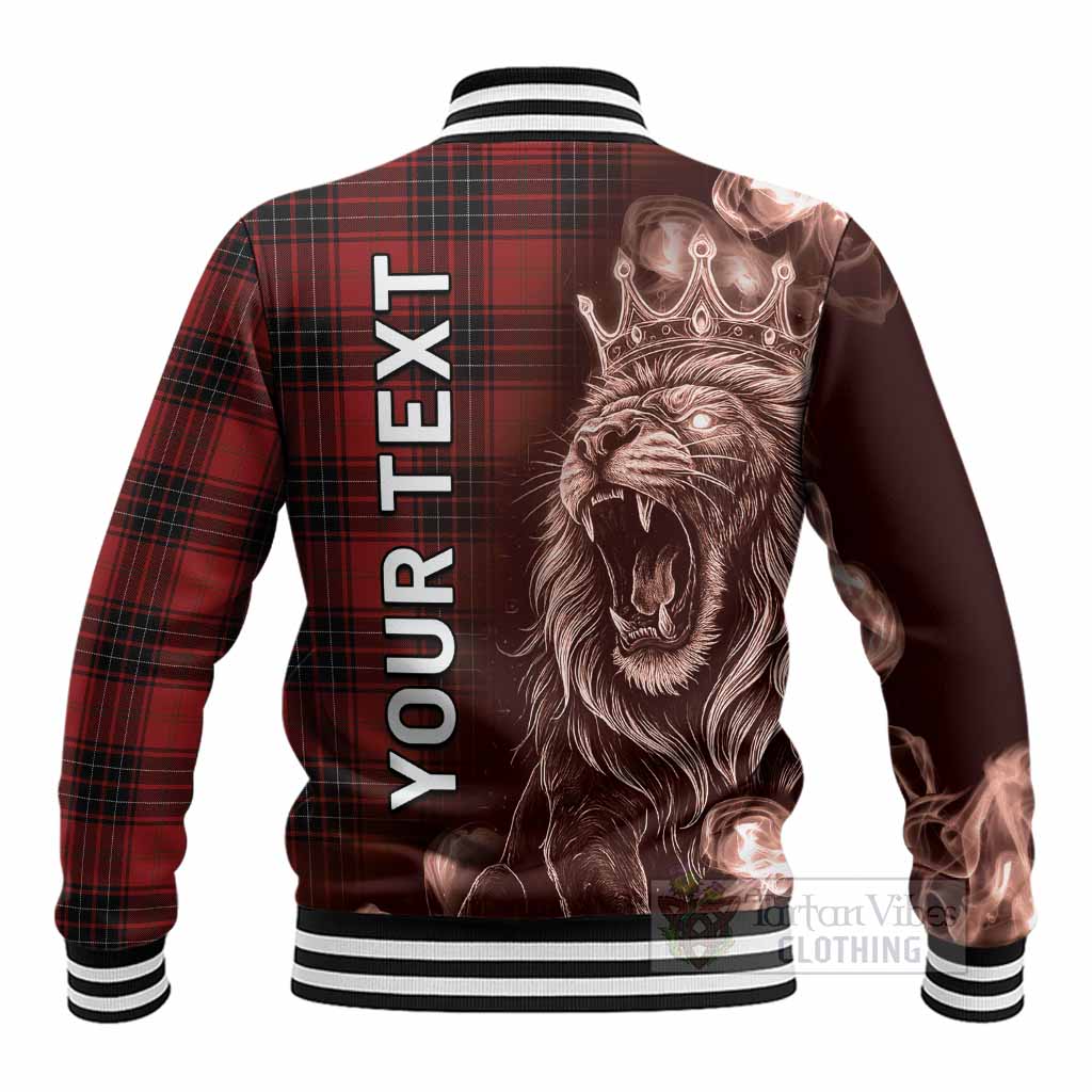 Wemyss Tartan Baseball Jacket Roaring Lion Heritage