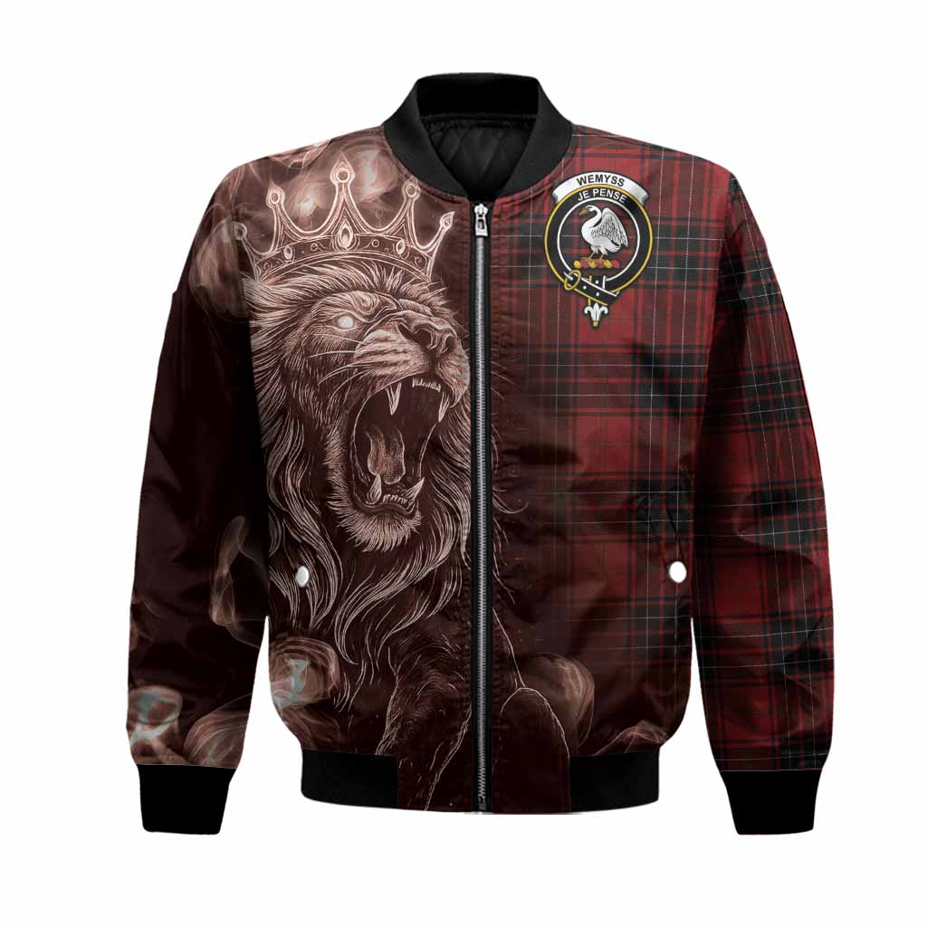 Wemyss Tartan Bomber Jacket Roaring Lion Heritage
