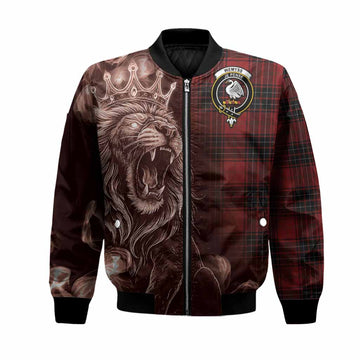 Wemyss Tartan Bomber Jacket Roaring Lion Heritage