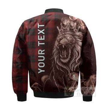 Wemyss Tartan Bomber Jacket Roaring Lion Heritage