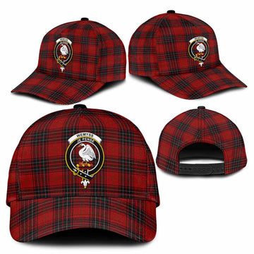 Wemyss Tartan Classic Cap with Family Crest