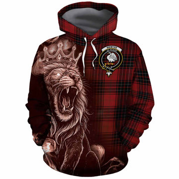 Wemyss Tartan Cotton Hoodie Roaring Lion Heritage