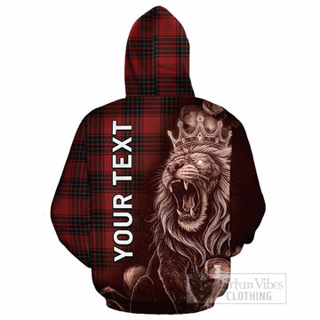Wemyss Tartan Cotton Hoodie Roaring Lion Heritage