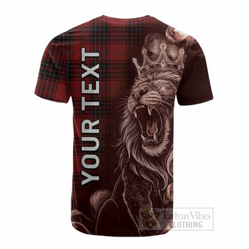 Wemyss Tartan Cotton T-shirt Roaring Lion Heritage