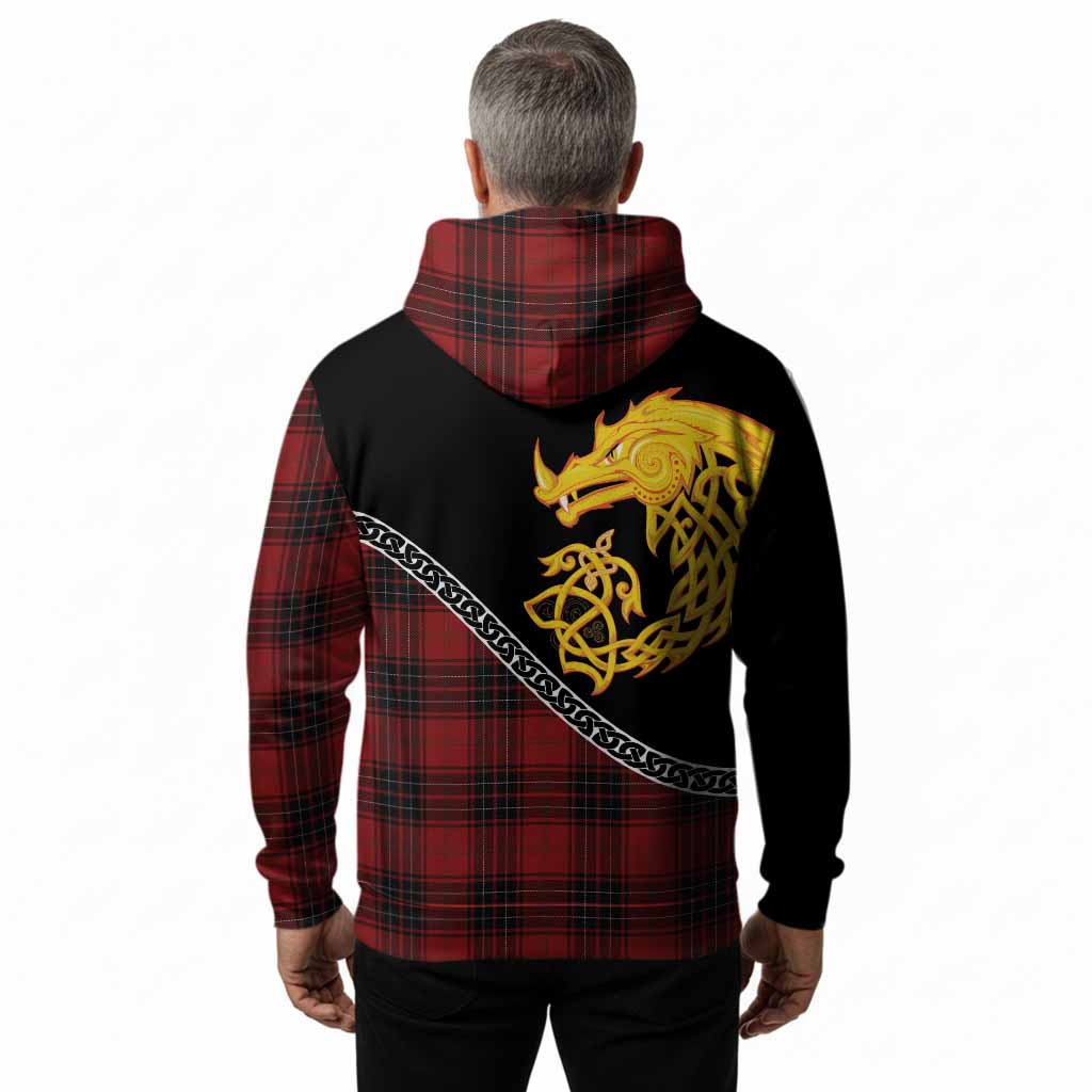 Wemyss Tartan Crest Hoodie Legendary Dragon Knot Half Style