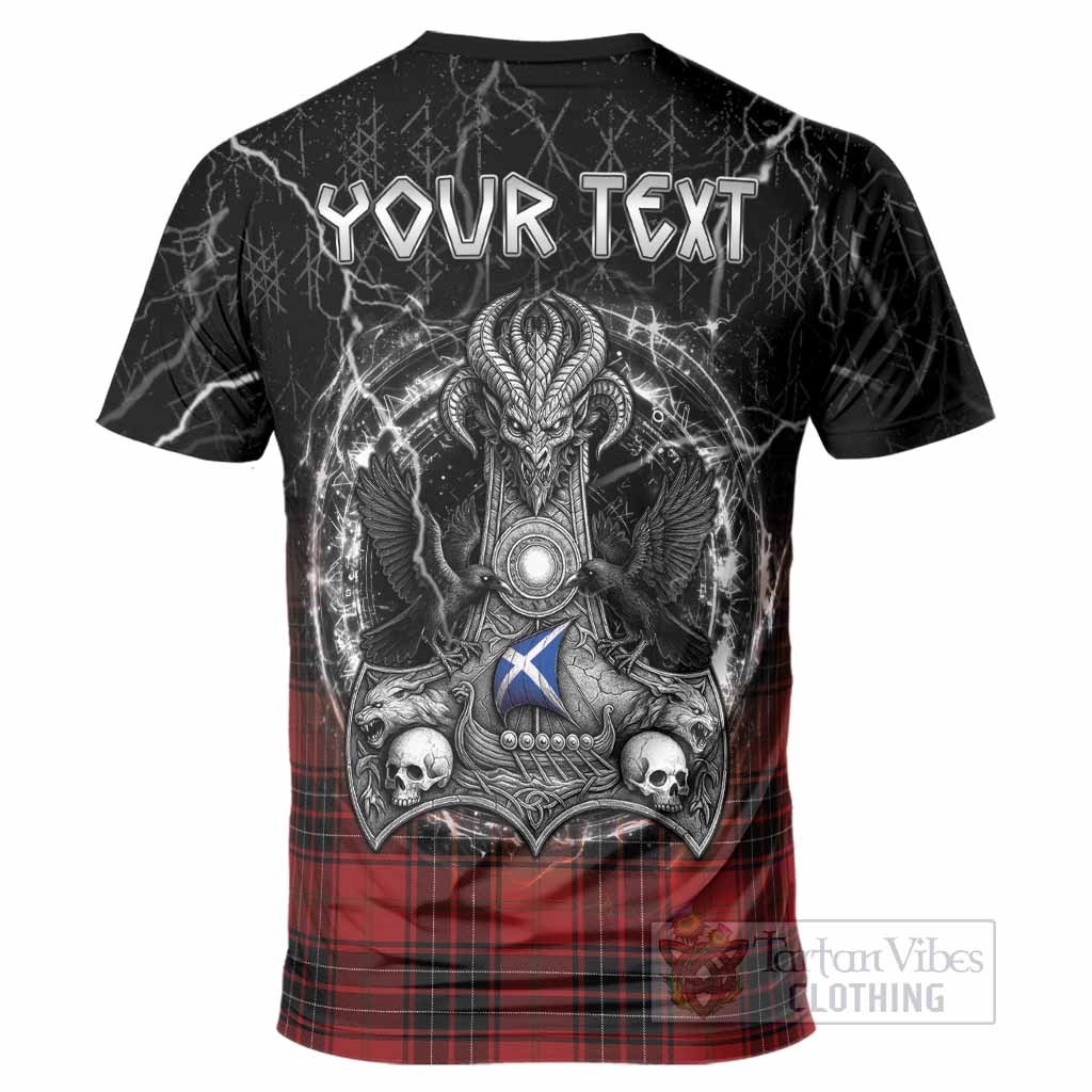Wemyss Tartan Crest T-Shirt Celtic Odin's Raven Legacy