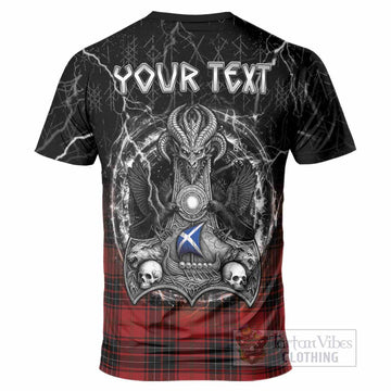 Wemyss Tartan Crest T-Shirt Celtic Odin's Raven Legacy