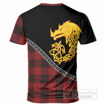 Wemyss Tartan Crest T-Shirt Legendary Dragon Knot Half Style
