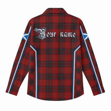 Wemyss Tartan Crest Women Casual Shirt Scotland Coat of Arm Flag Style - Tartan Vibes Clothing