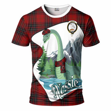 Wemyss Tartan Family Crest T-Shirt Nessie Scottish Loch Ness Monster