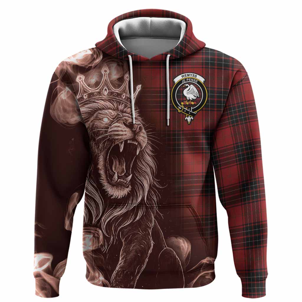 Wemyss Tartan Hoodie Roaring Lion Heritage