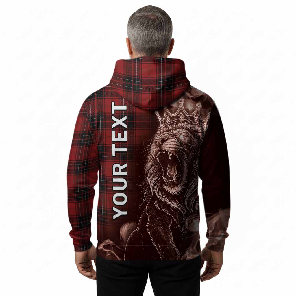 Wemyss Tartan Hoodie Roaring Lion Heritage