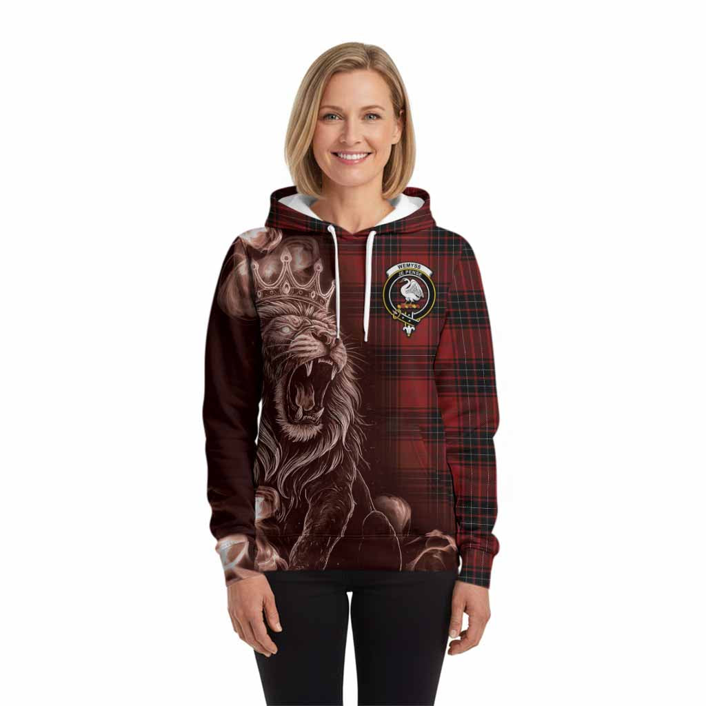 Wemyss Tartan Hoodie Roaring Lion Heritage