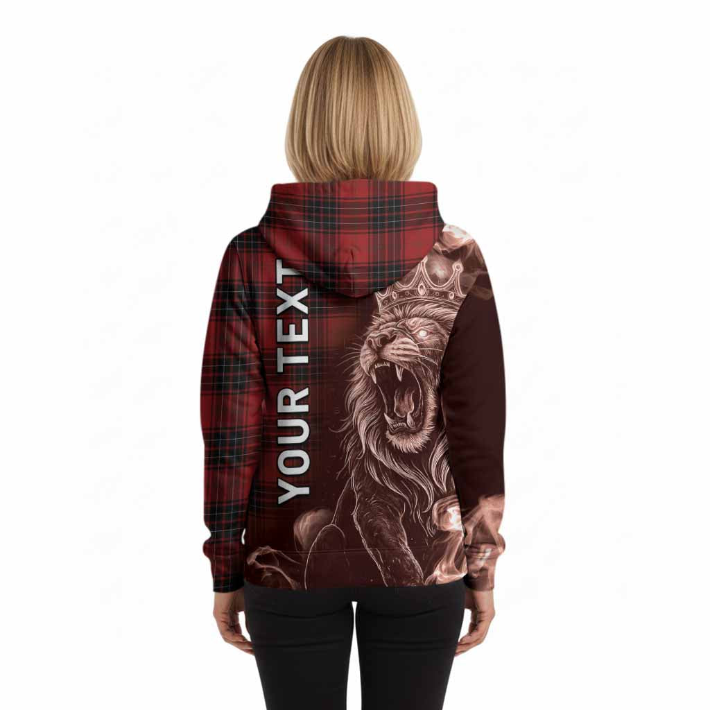 Wemyss Tartan Hoodie Roaring Lion Heritage