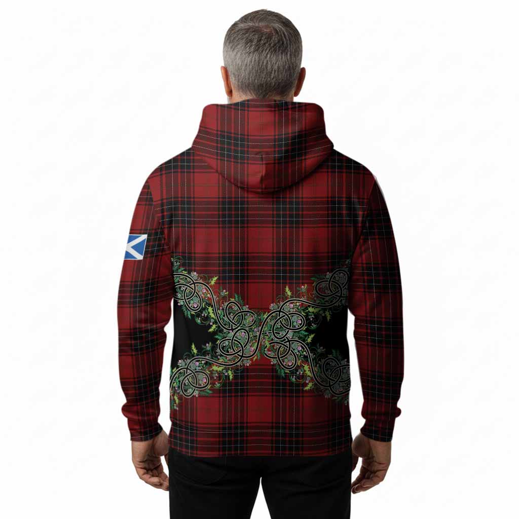 Wemyss Tartan Hoodie Thistle Scottish Spirit