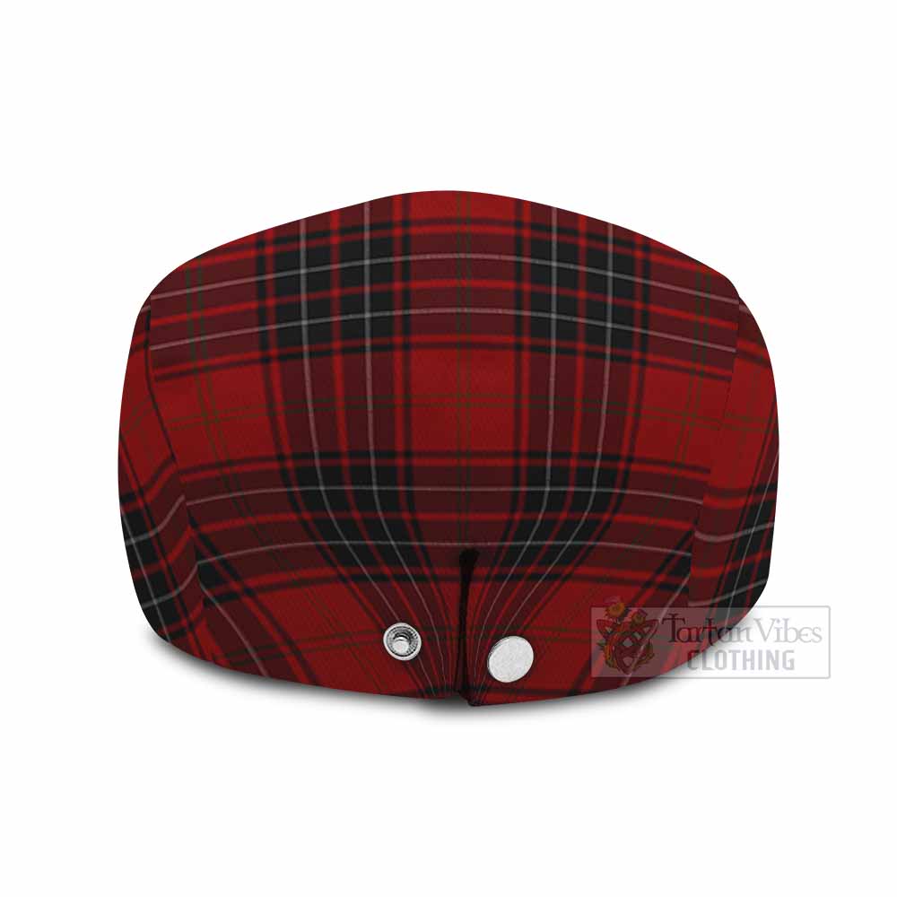 Wemyss Tartan Jeff Cap, Tartan Flat Cap