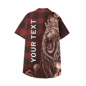 Wemyss Tartan Kid Hawaiian Shirt Roaring Lion Heritage