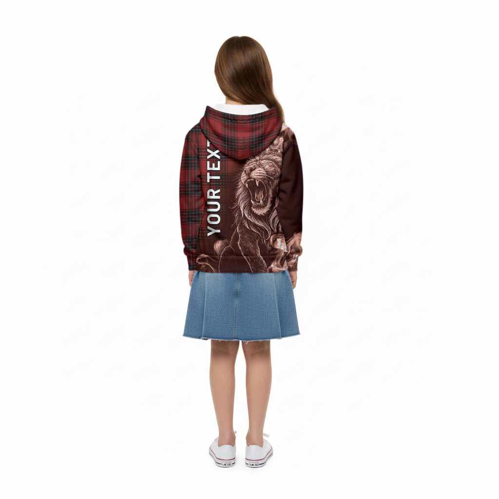 Wemyss Tartan Kid Hoodie Roaring Lion Heritage