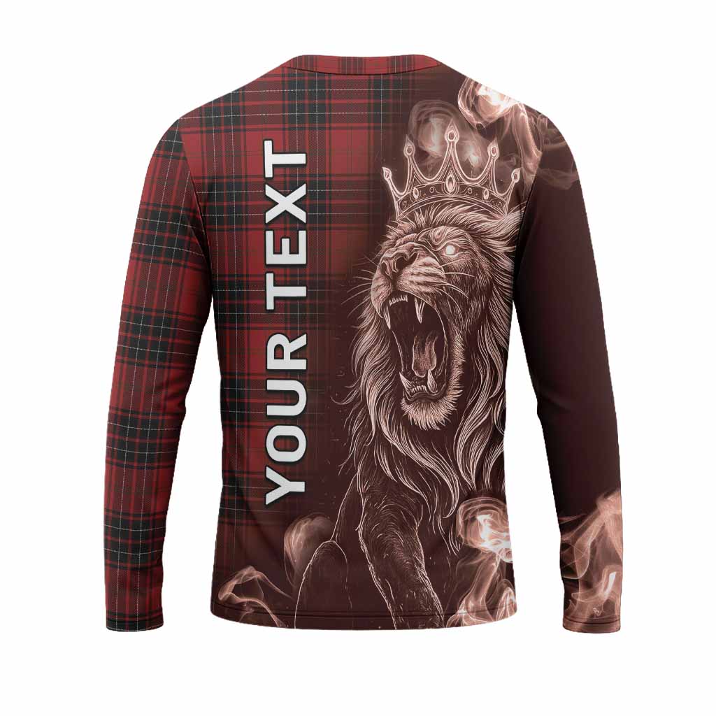 Wemyss Tartan Long Sleeve T-Shirt Roaring Lion Heritage