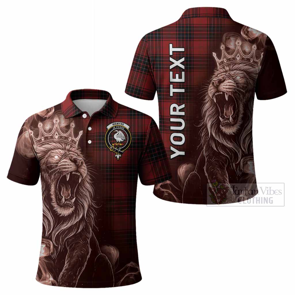 Wemyss Tartan Polo Shirt Roaring Lion Heritage