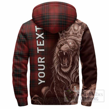 Wemyss Tartan Sherpa Hoodie Roaring Lion Heritage