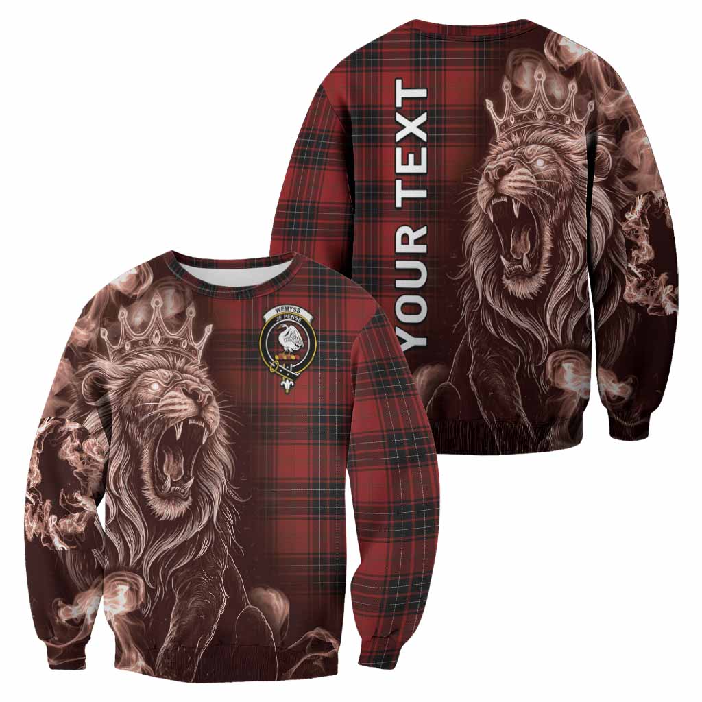 Wemyss Tartan Sweatshirt Roaring Lion Heritage