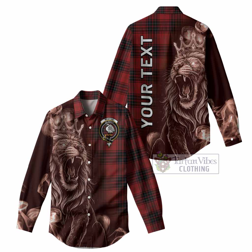 Wemyss Tartan Women Casual Shirt Roaring Lion Heritage