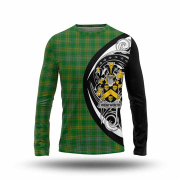 Wentworth Irish Clan Long Sleeve T-Shirt Celtic Circle Style Unisex - Tartan Vibes Clothing