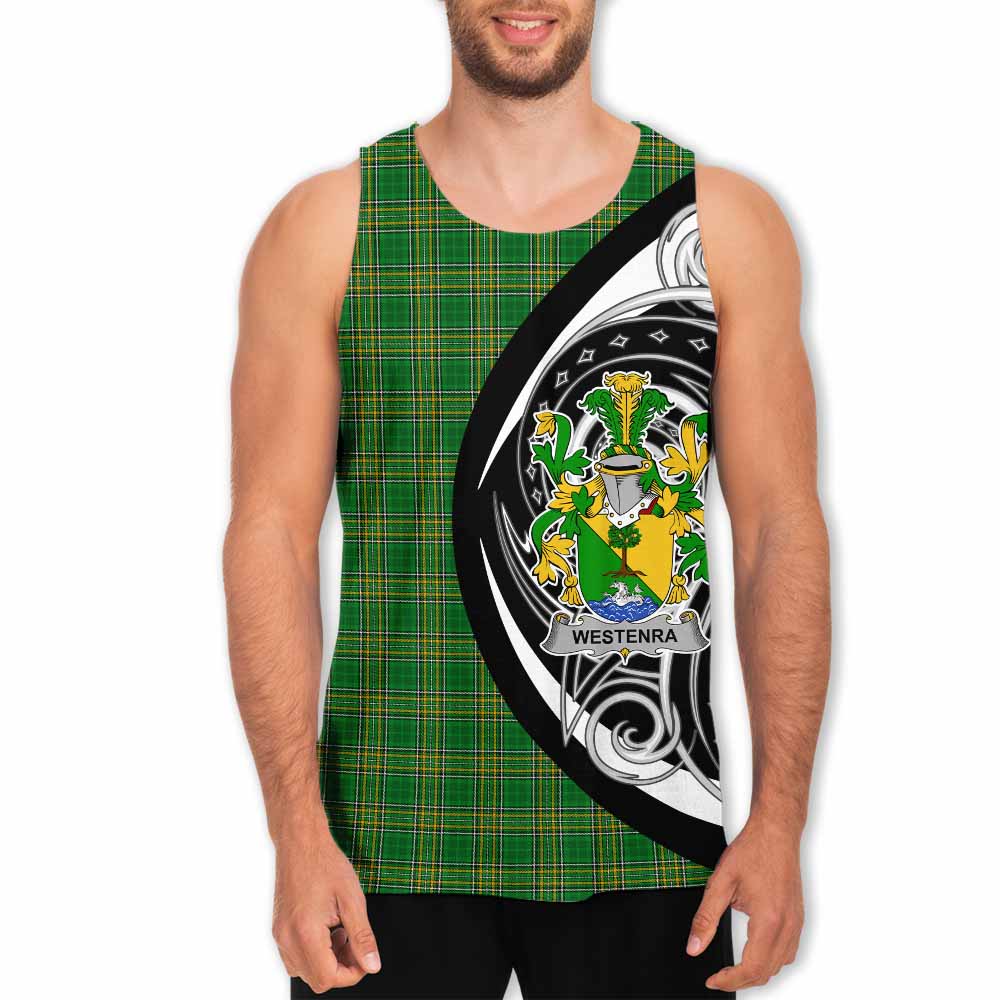 Westenra Irish Clan Men's Tank Top Celtic Circle Style Men - Tartan Vibes Clothing