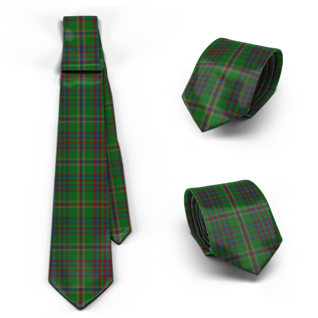 Westmeath County Ireland Tartan Classic Necktie Necktie One Size - Tartan Vibes Clothing