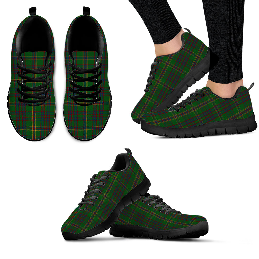 Westmeath County Ireland Tartan Sneakers - Tartan Vibes Clothing