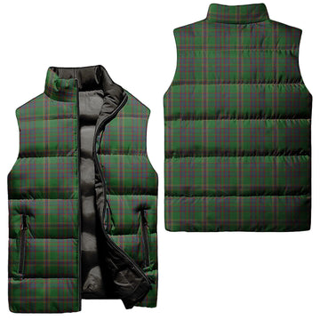 Westmeath County Ireland Tartan Sleeveless Puffer Jacket