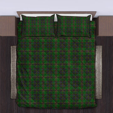 Westmeath County Ireland Tartan Quilt Bed Set