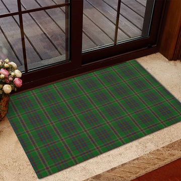 Westmeath County Ireland Tartan Rubber Doormat