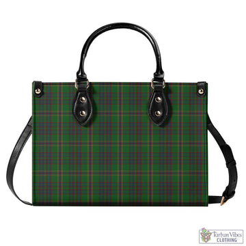 Westmeath County Ireland Tartan Luxury Leather Handbags