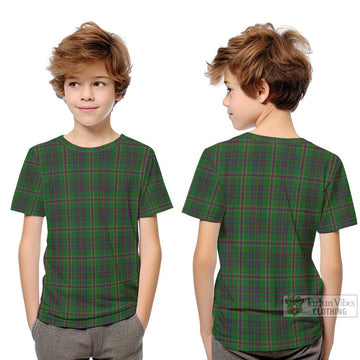Westmeath County Ireland Tartan Kid T-Shirt Youth XL Size14 - Tartanvibesclothing Shop
