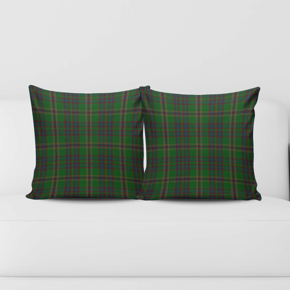 Westmeath County Ireland Tartan Pillow Cover Square Pillow Cover - Tartanvibesclothing