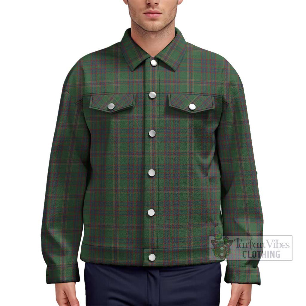 Westmeath County Ireland Tartan Unisex Lapel Cotton Jacket Unisex - Tartan Vibes Clothing