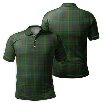 Westmeath County Ireland Tartan Mens Polo Shirt